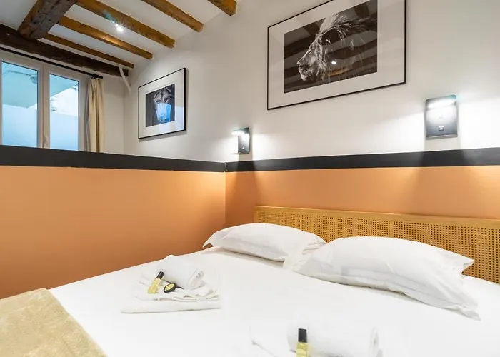 Appartement Luxe Marais Getaway - Exclusive Avec Sauna